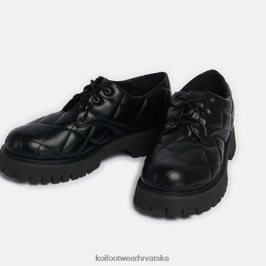 cipela | BN2484198 KOI footwear muškarci udobne špiljske prošivene cipele crno