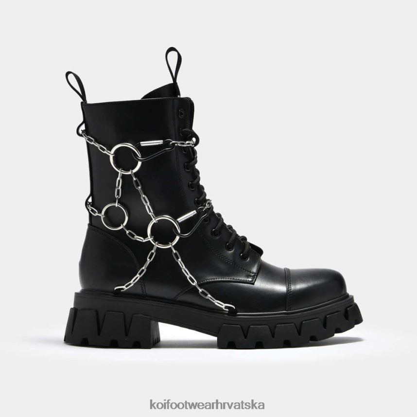 čizma | BN2484182 KOI footwear muškarci cyrus lančane čizme crno