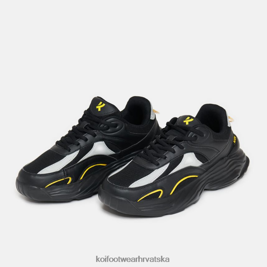 trener | BN2484206 KOI footwear muškarci skrivena dolina tamne tenisice crno