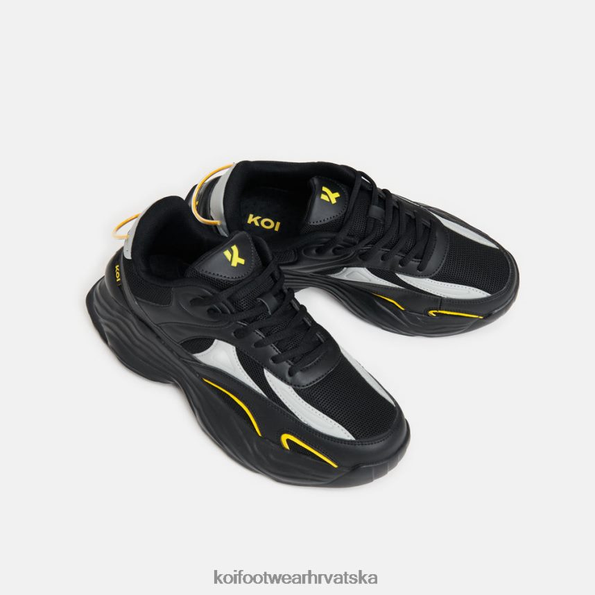 trener | BN2484206 KOI footwear muškarci skrivena dolina tamne tenisice crno
