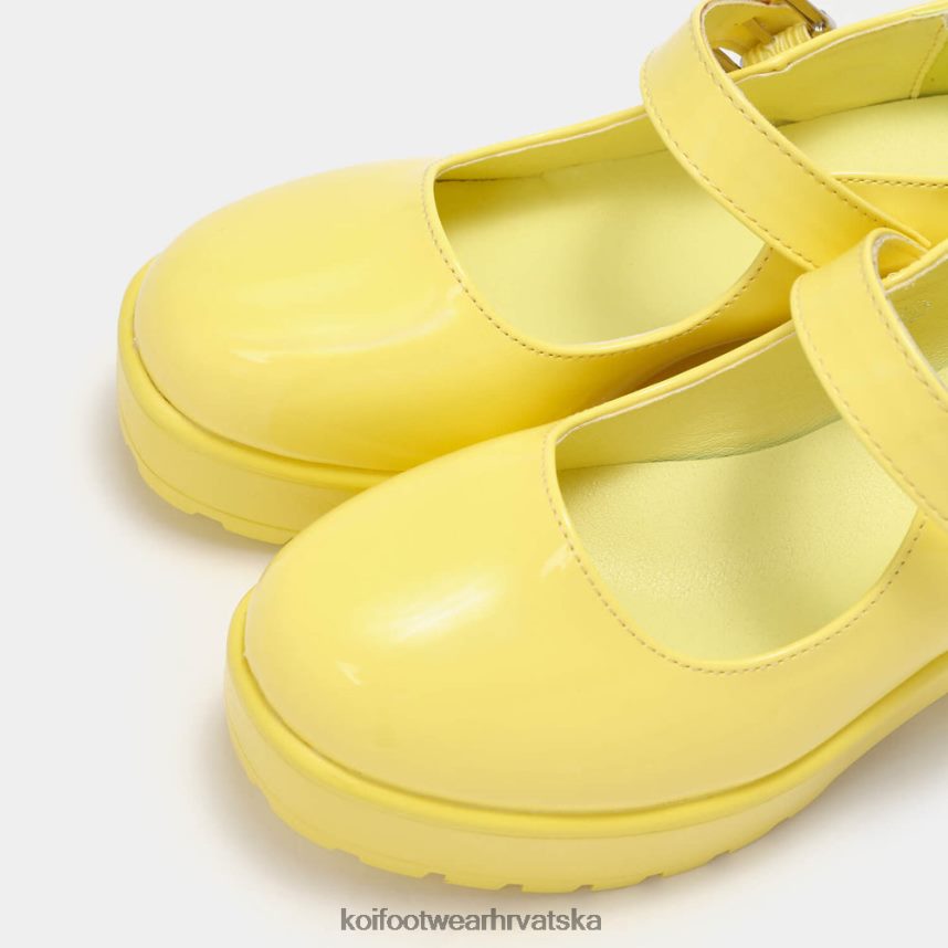 mary jane cipela | BN248411 KOI footwear žene tira mary janes 'sunshine edition' žuta boja