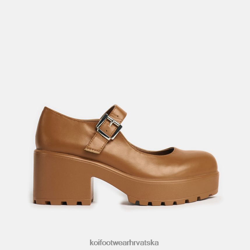 mary jane cipela | BN248412 KOI footwear žene tira mary janes 'spaljeno izdanje' naranča