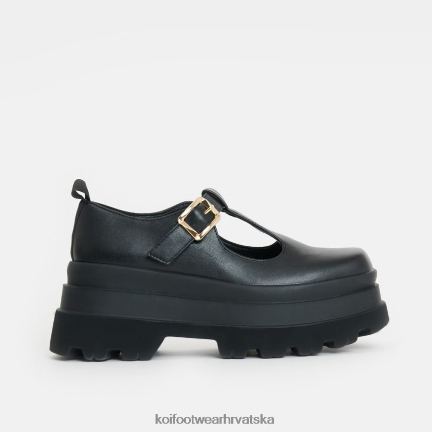 mary jane cipela | BN248415 KOI footwear žene tiho prijateljstvo trident platform mary janes crno