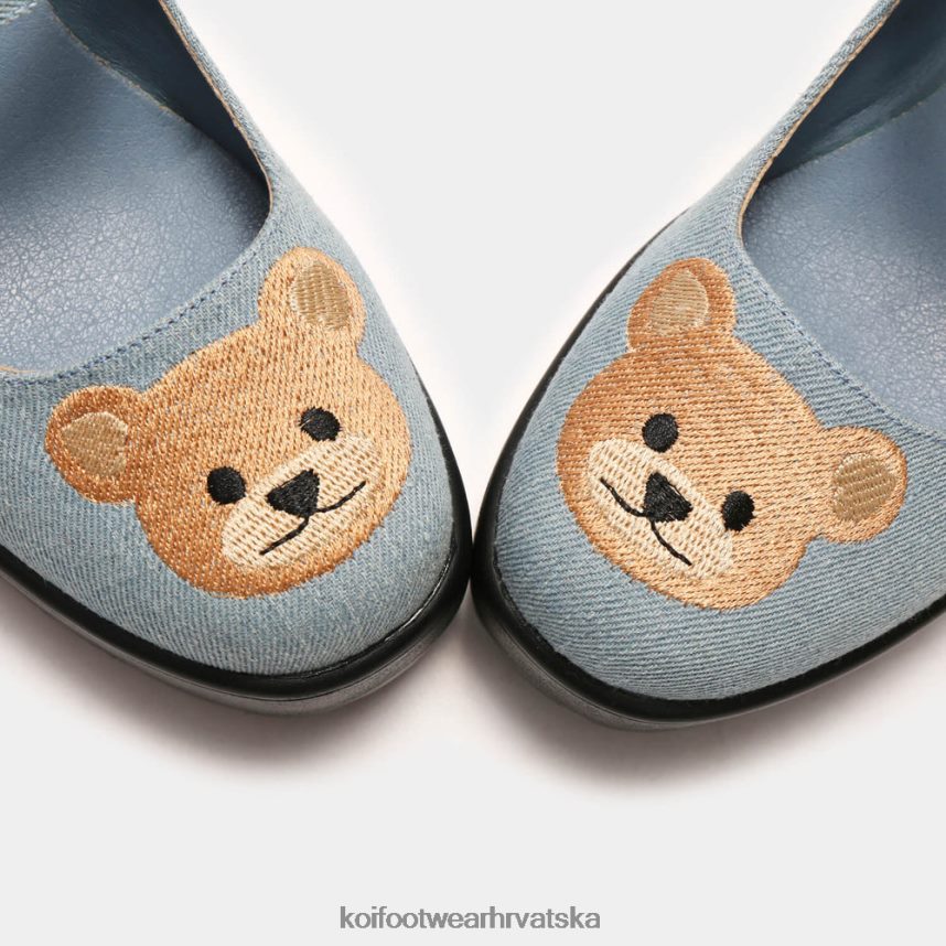 mary jane cipela | BN248417 KOI footwear žene tira mary janes 'yogi teddy bear edition' plava