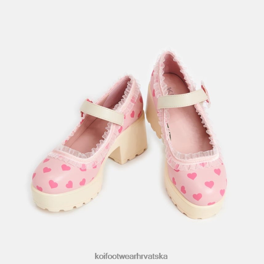 mary jane cipela | BN248421 KOI footwear žene tira mary janes 'melanie sweetheart edition' bež