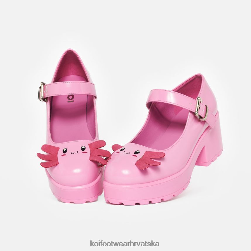 mary jane cipela | BN248423 KOI footwear žene tira mary janes 'aztec axolotl edition' ružičasta