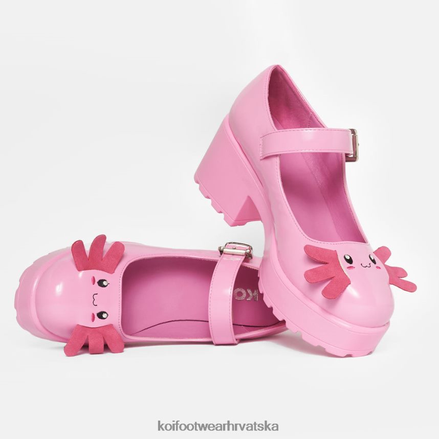 mary jane cipela | BN248423 KOI footwear žene tira mary janes 'aztec axolotl edition' ružičasta