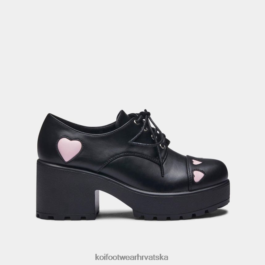 cipela | BN248453 KOI footwear žene tenisice u obliku srca crno