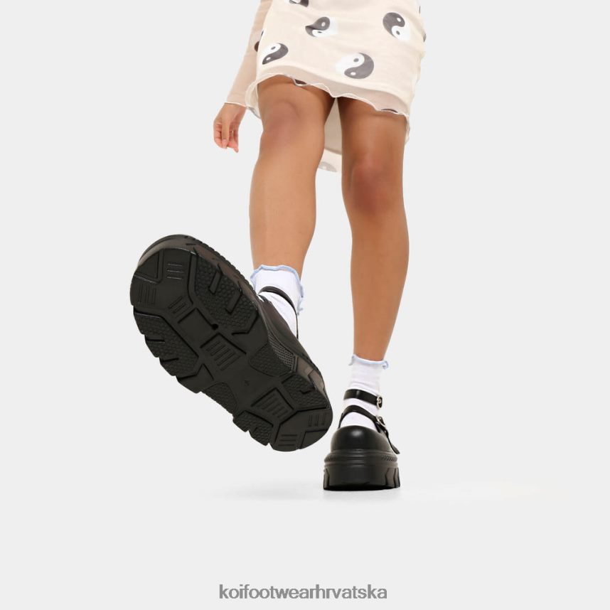 cipela | BN248455 KOI footwear žene ratničko srce stomper cipele crno