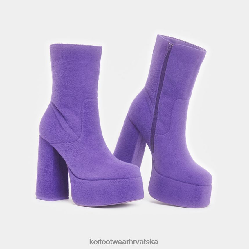 čizma | BN2484102 KOI footwear žene tinky winky pahuljaste čizme s platformom ljubičasta