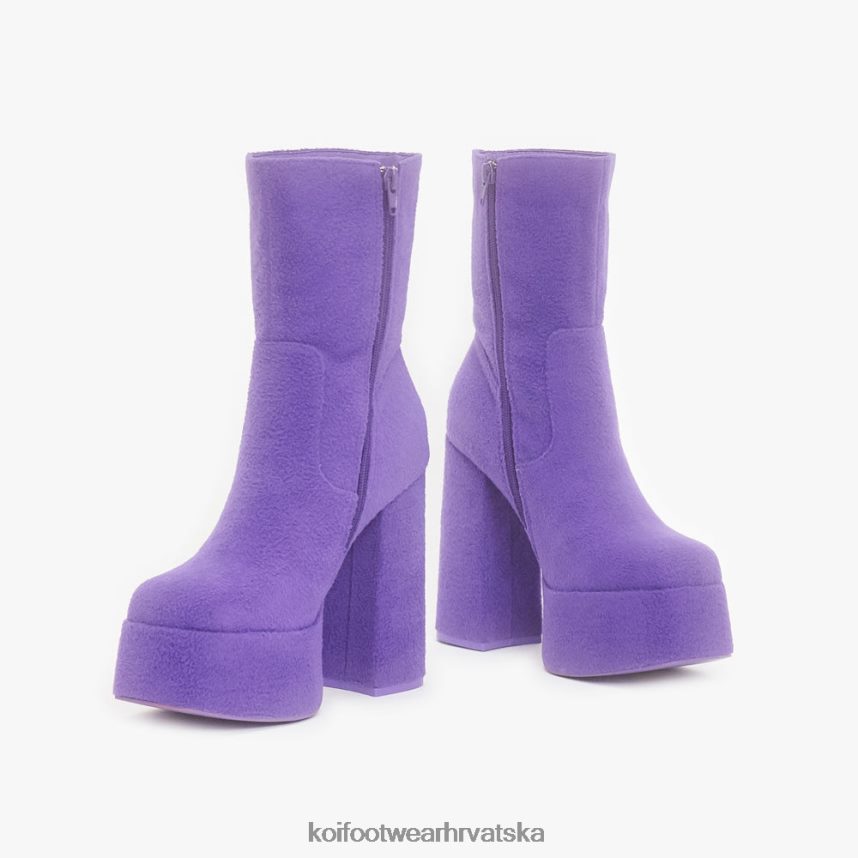 čizma | BN2484102 KOI footwear žene tinky winky pahuljaste čizme s platformom ljubičasta