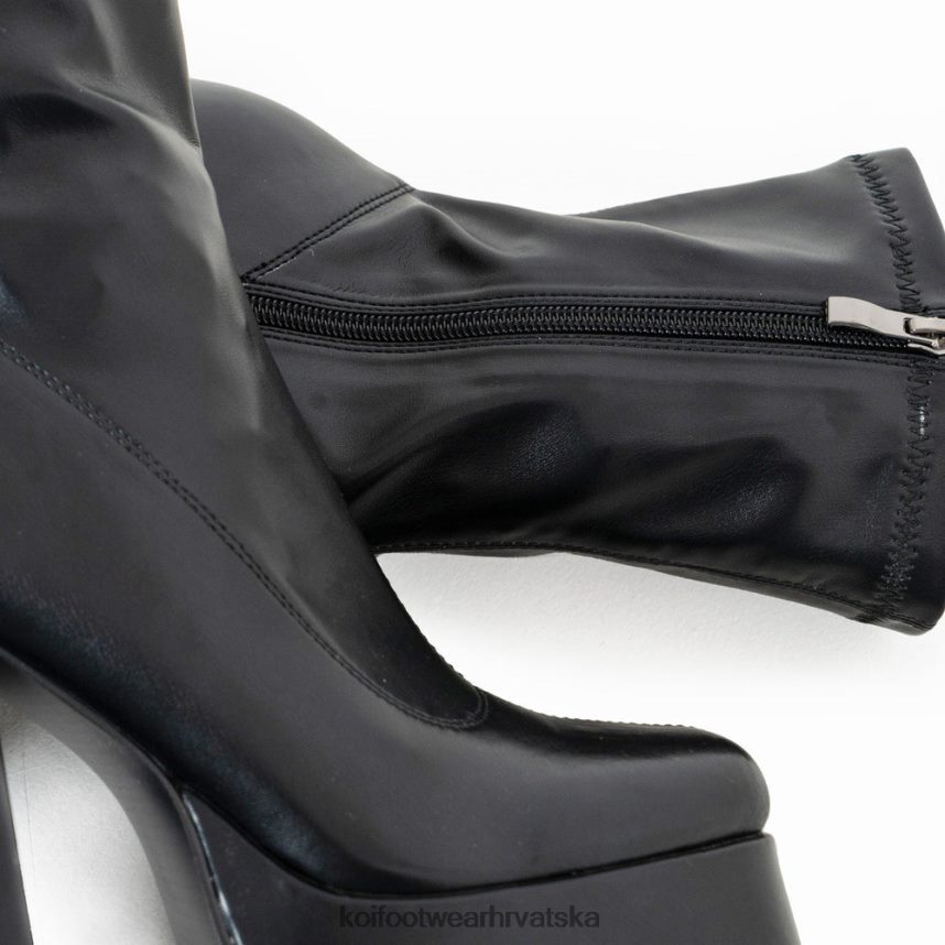 čizma | BN2484152 KOI footwear žene akiba čarape s platformom pete crno