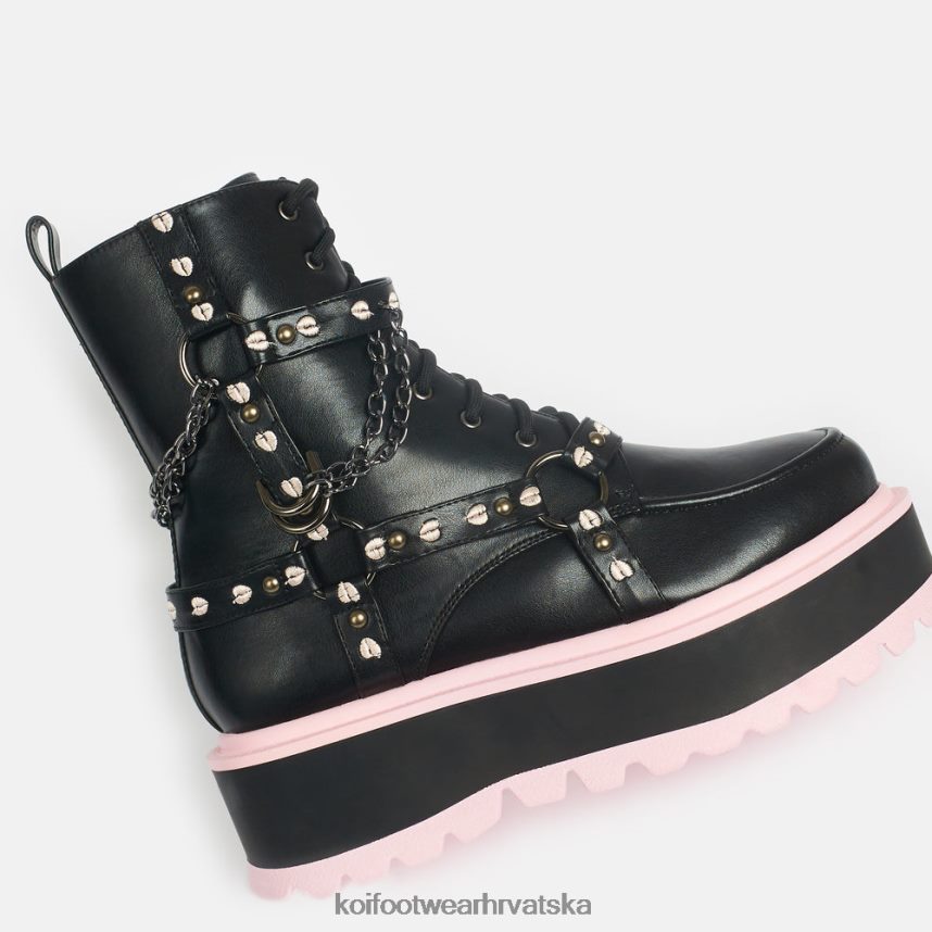 čizma | BN248486 KOI footwear žene prekrasne tragične čizme s platformom crno