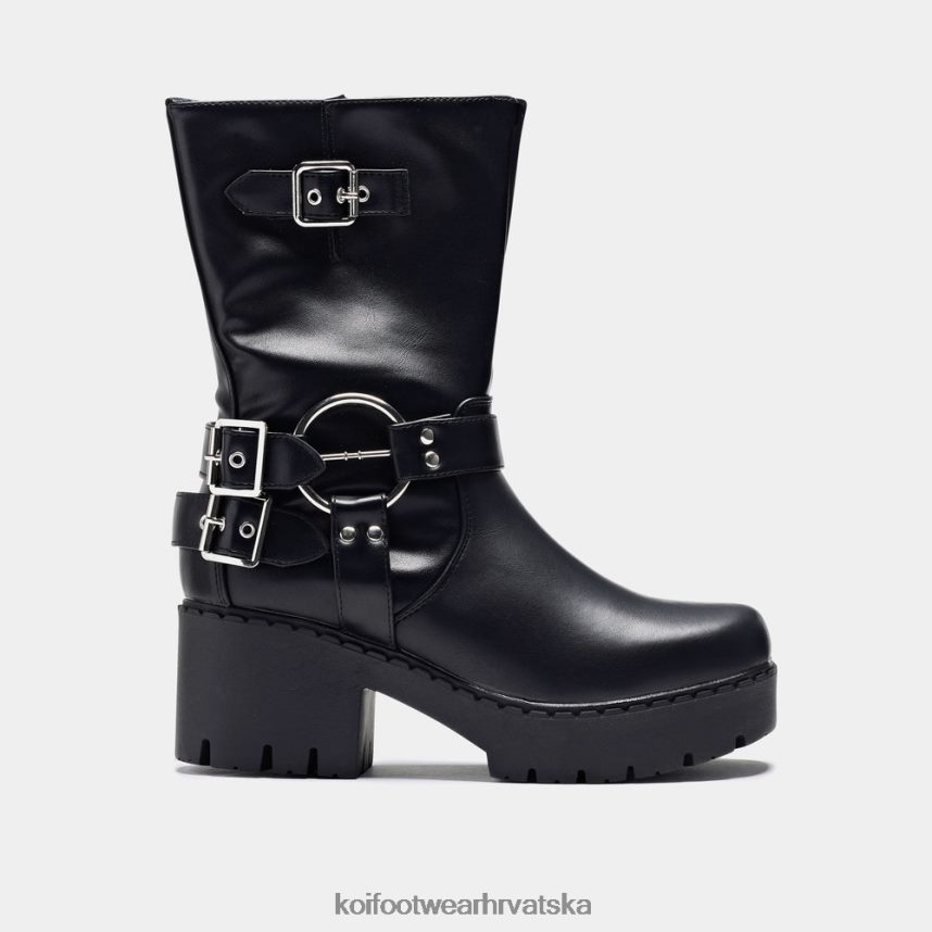 čizma | BN248493 KOI footwear žene zaborav grunge čizme za prebacivanje crno