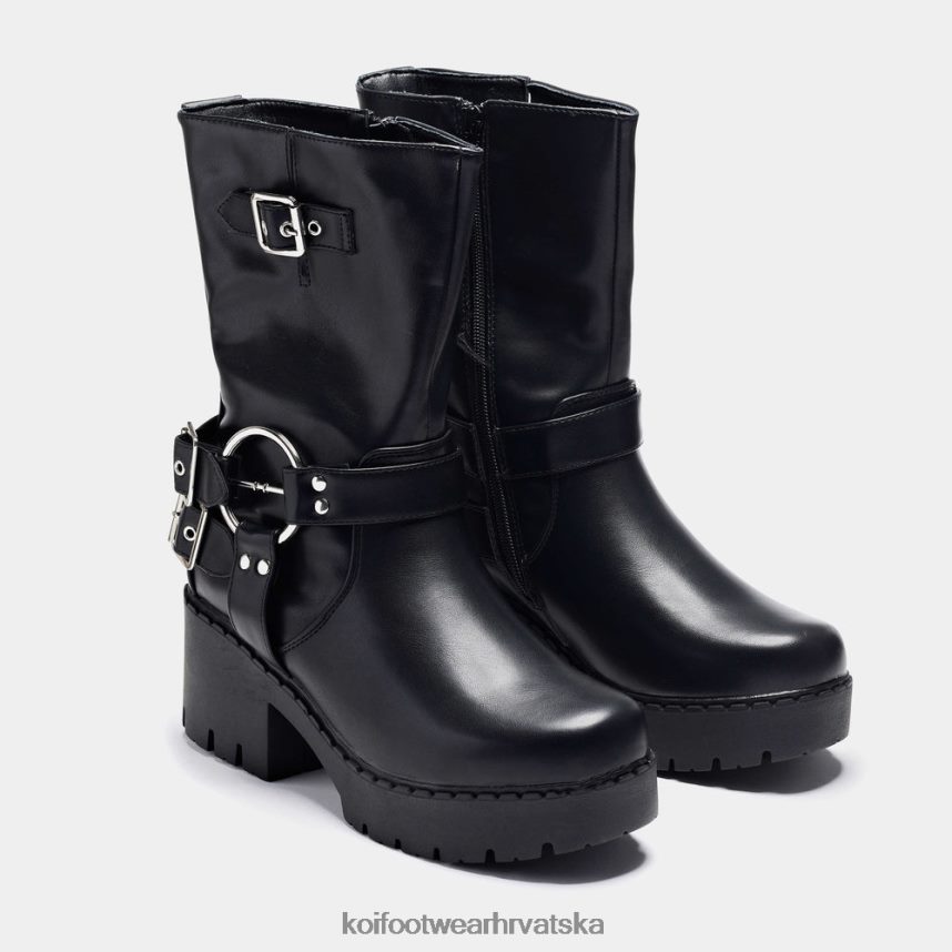 čizma | BN248493 KOI footwear žene zaborav grunge čizme za prebacivanje crno