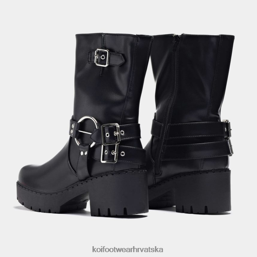 čizma | BN248493 KOI footwear žene zaborav grunge čizme za prebacivanje crno