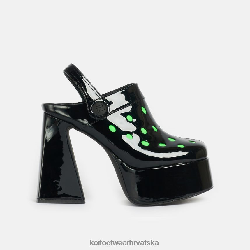 peta | BN248438 KOI footwear žene galactic boom neon alien heels crno