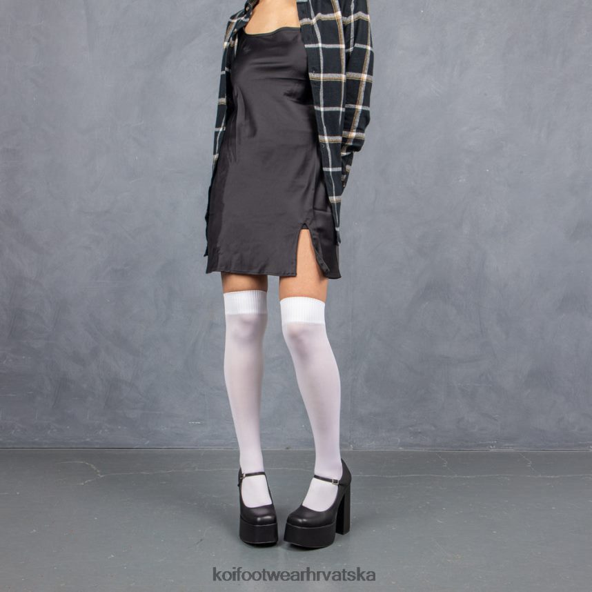 peta | BN248445 KOI footwear žene darkbloom pete s platformom crno