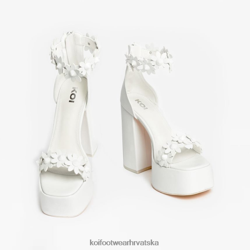 peta | BN248449 KOI footwear žene tajni snježni aranžman pete bijela