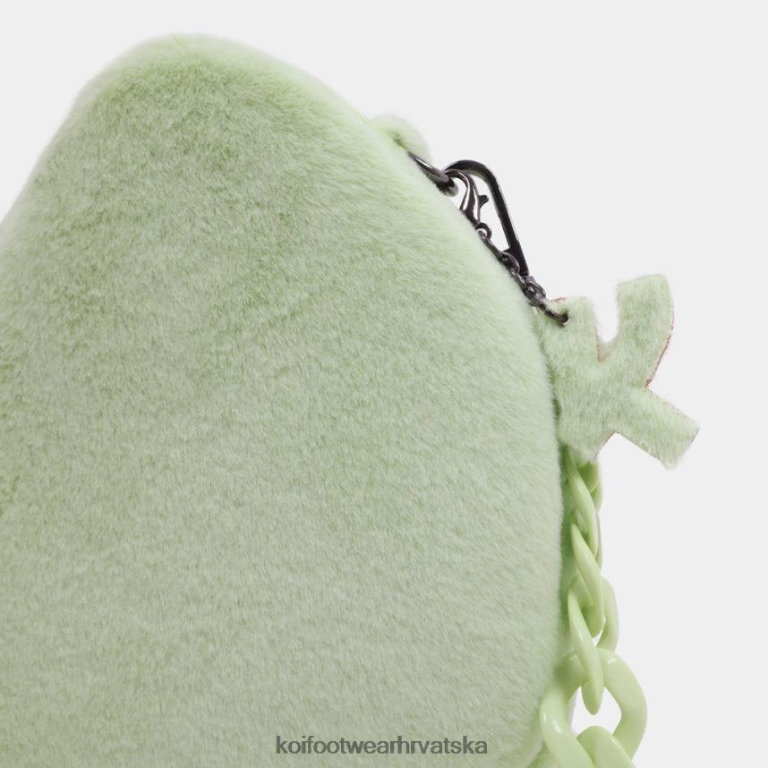 oprema BN2484169 KOI footwear žene zeleni oblak srce vijori torba od umjetnog krzna zelena