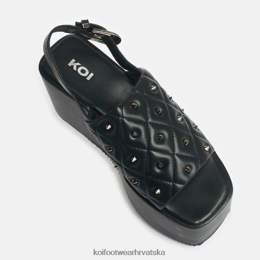 sandala | BN2484131 KOI footwear žene mega platformske sandale imperial web crno