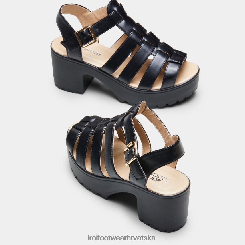 sandala | BN2484137 KOI footwear žene sii sandale s remenčićima crno