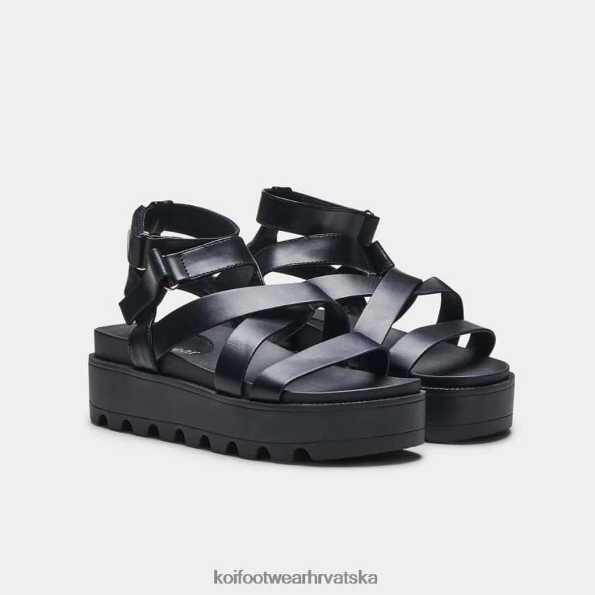 sandala | BN2484143 KOI footwear žene crix debele sandale ravnog oblika crno