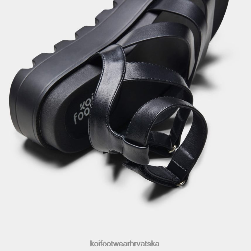sandala | BN2484143 KOI footwear žene crix debele sandale ravnog oblika crno
