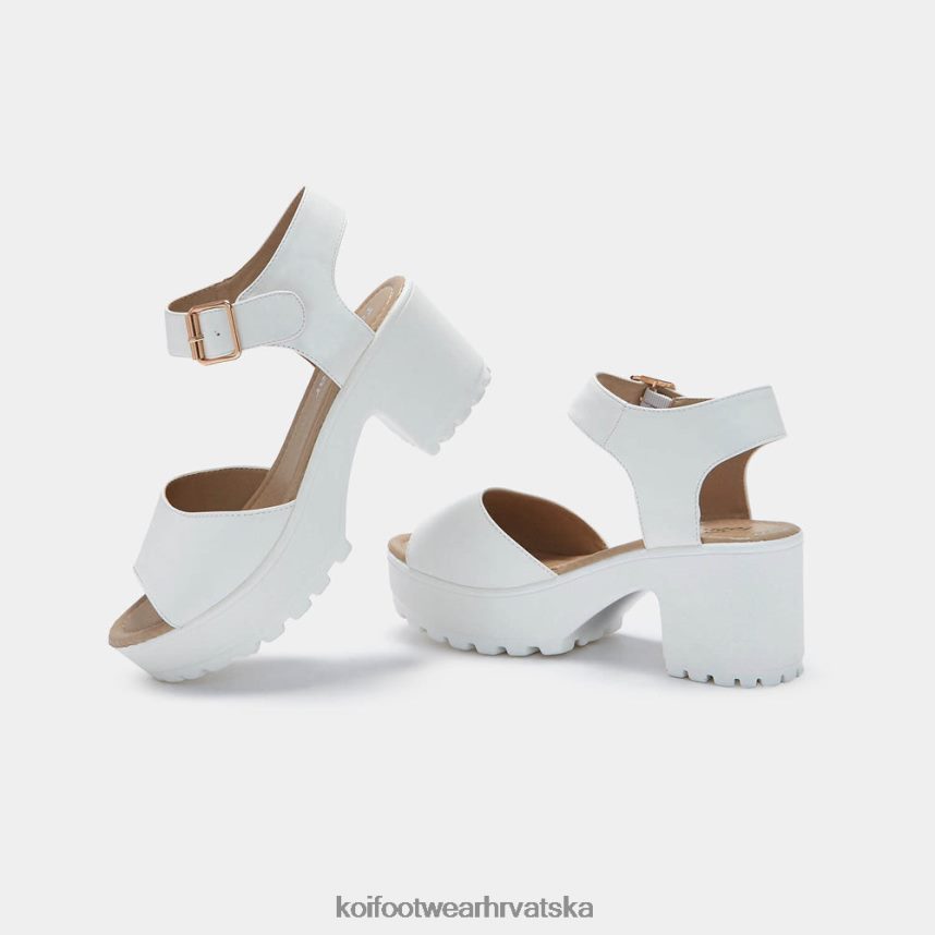 sandala | BN2484145 KOI footwear žene lor zdepaste sandale bijela