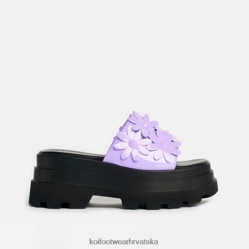 sandala | BN2484149 KOI footwear žene tajni slajderi aranžmana lavande ljubičasta