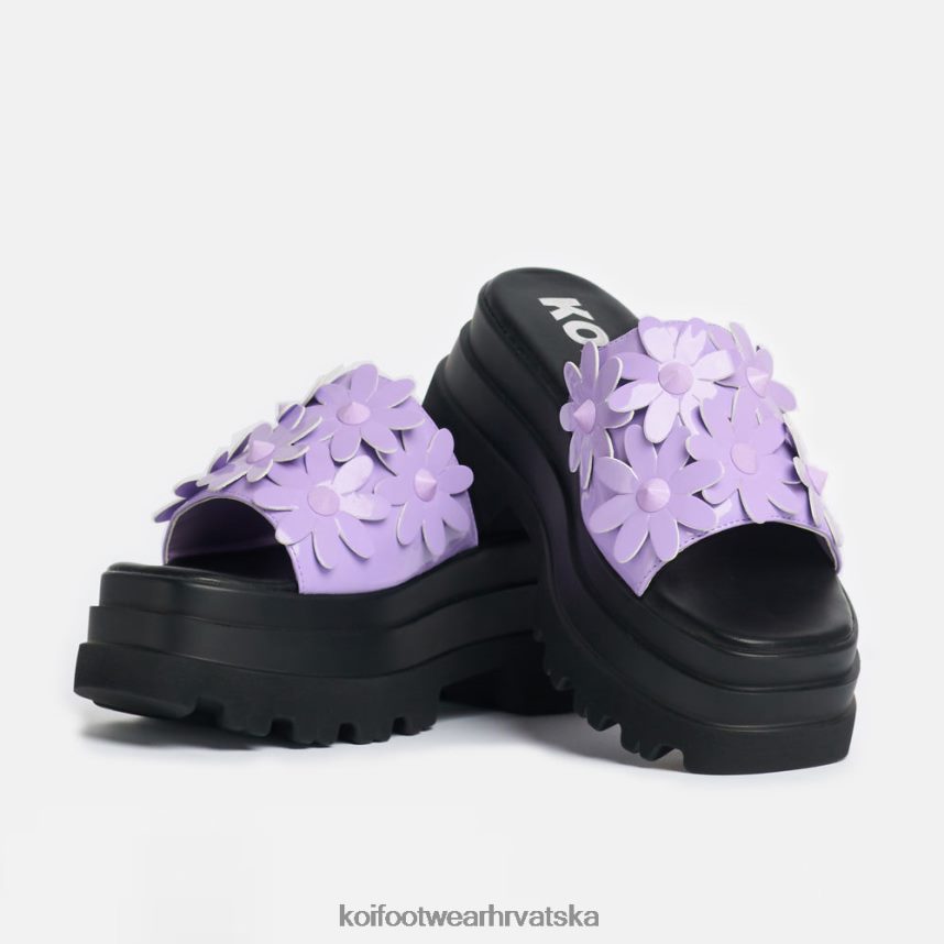 sandala | BN2484149 KOI footwear žene tajni slajderi aranžmana lavande ljubičasta