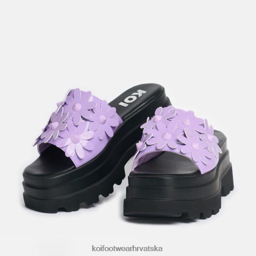 sandala | BN2484149 KOI footwear žene tajni slajderi aranžmana lavande ljubičasta